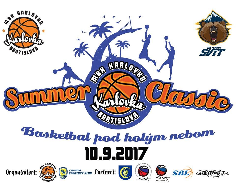 Na Summer Classic si zmerajú sily MBK Karlovka a BK Iskra Svit