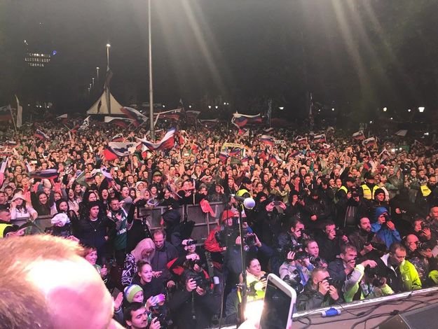VIDEO Ľubľana privítala nových majstrov Európy
