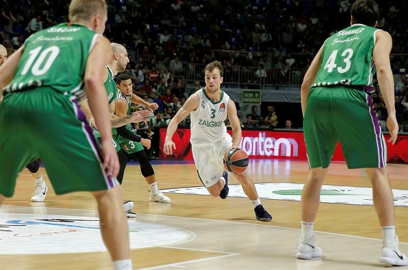 Žalgiris Kaunas vyhral po predĺžení v Málage nad tímom Unicaja