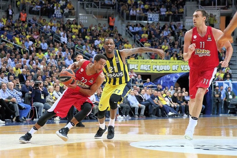 Olympiakos vyhral na palubovke Feneru, Miláno vo Valencii, obaja až po predĺžení