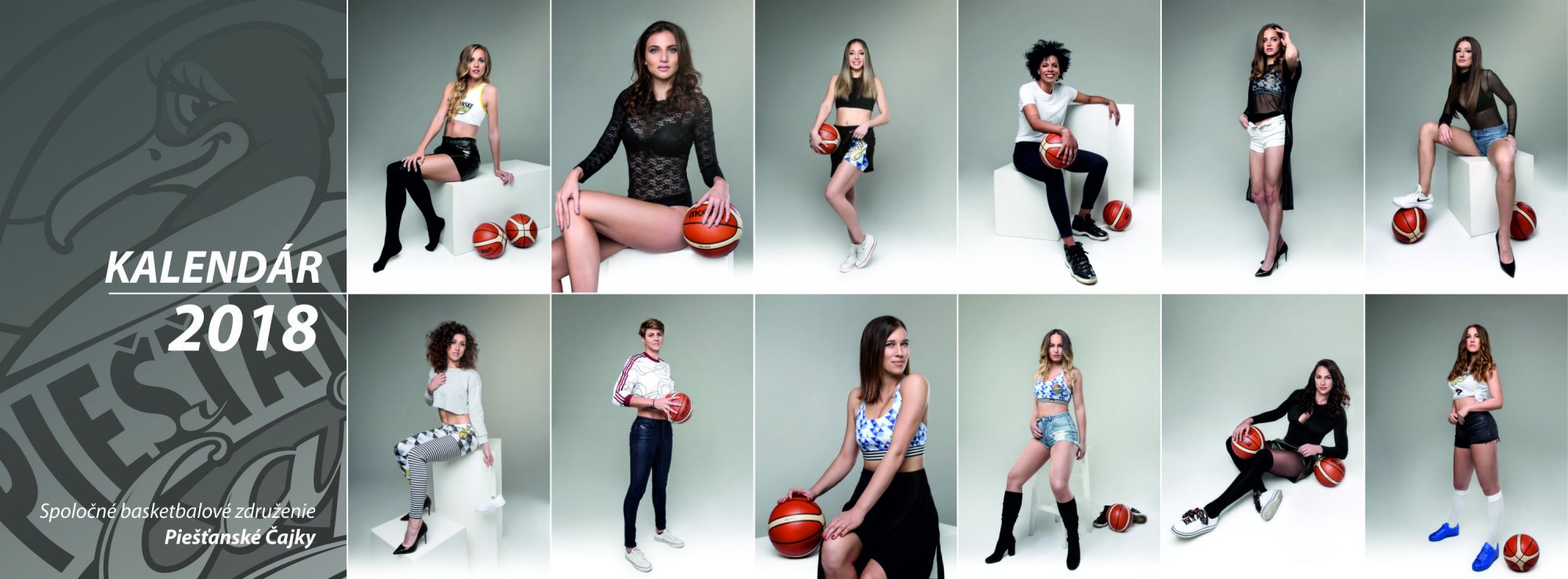 Krása, šikovnosť a elegancia! Čajky zahodili dresy a nafotili sexy kalendár