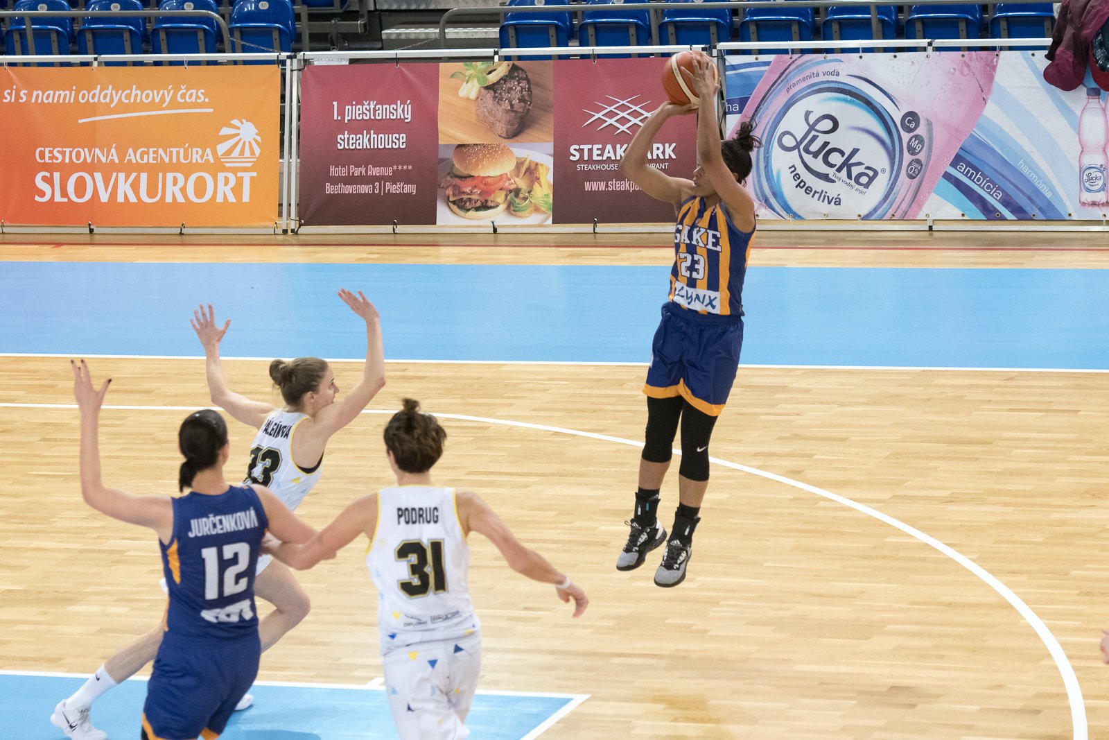 Priešťanské Čajky porazili GOOD ANGELS Košice v dohrávke 14. kola