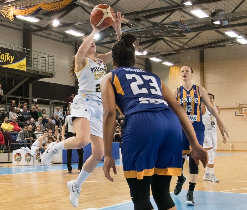 Vo Final Six SP žien Piešťanské Čajky – Good Angels Košice