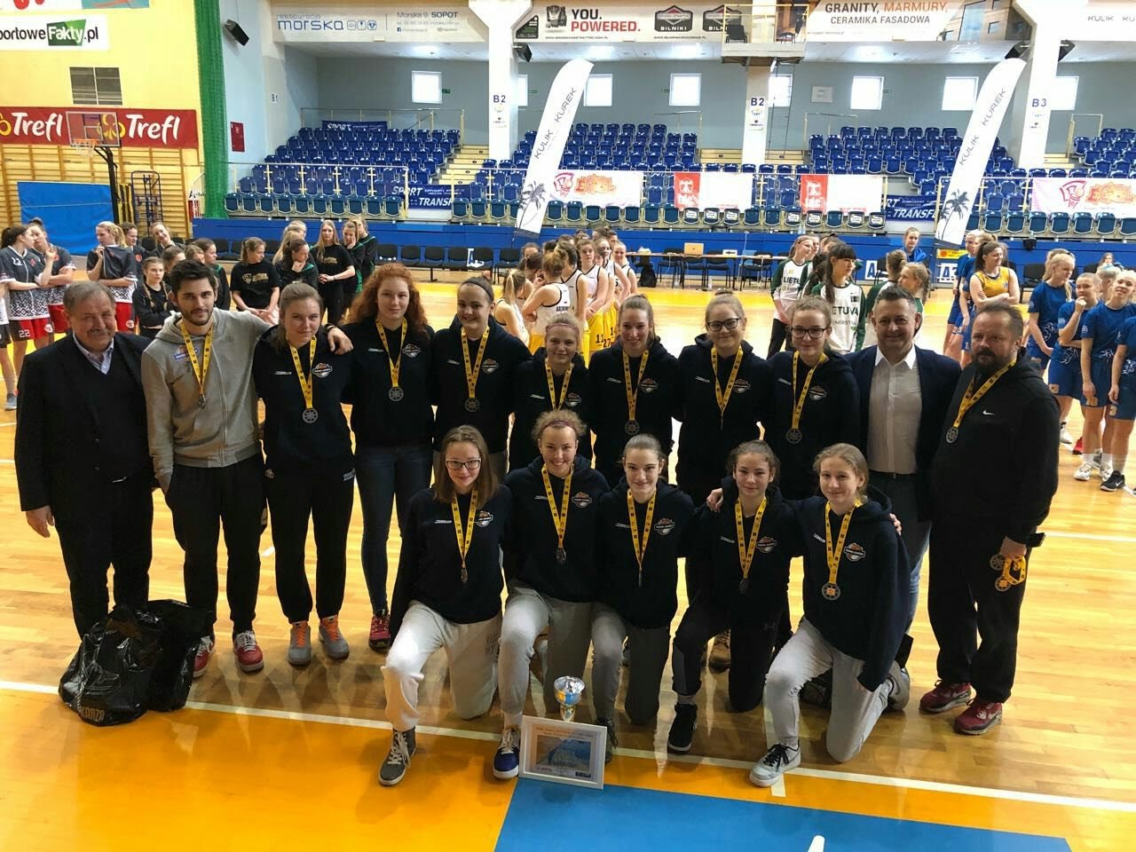 Kadetky YA Košice a Serede na turnaji tretieho kola EGBL