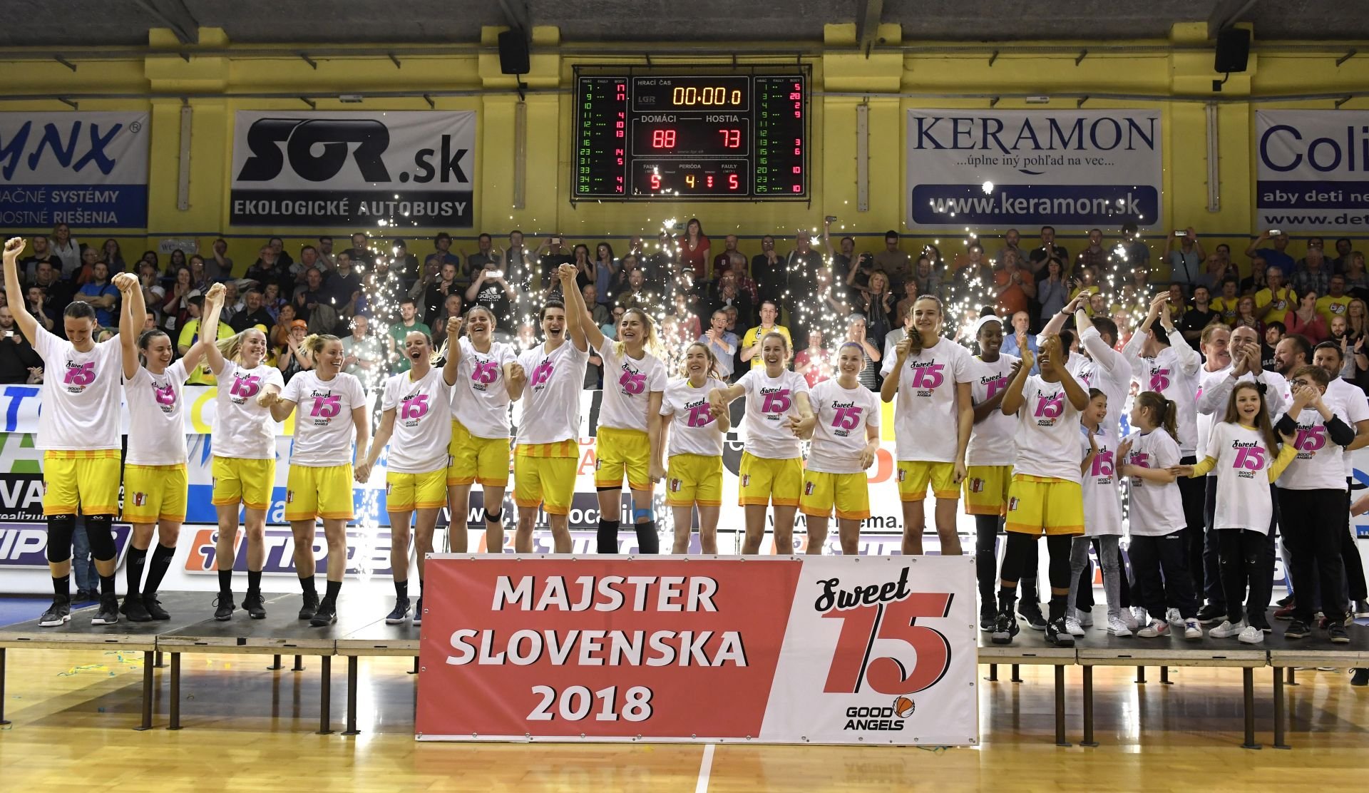 Rozlúčka s ďalšou trofejou. Good Angels Košice získali 15. titul v sérii