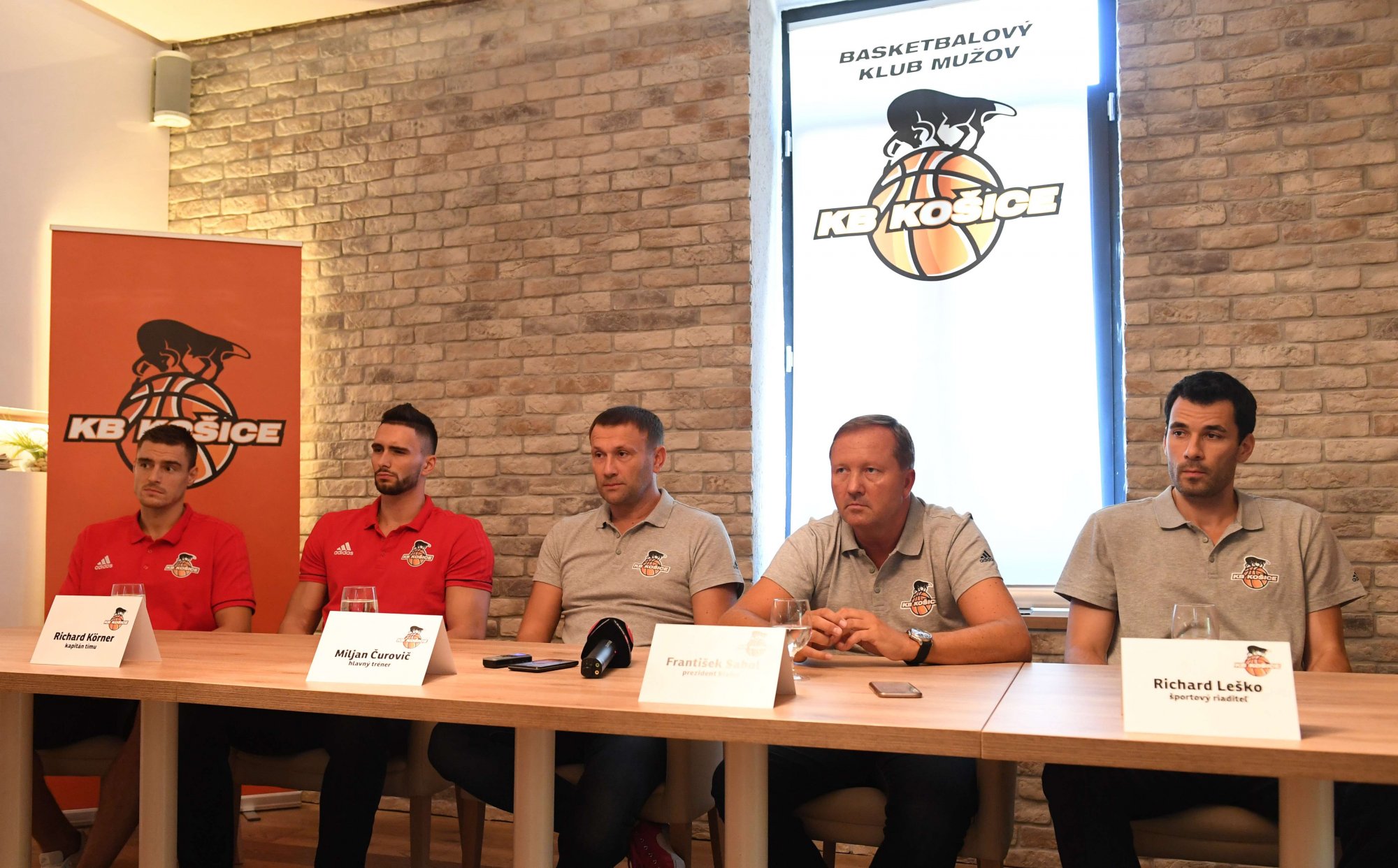 Tlačovka KB Košice pred sezónou 2017-18 (Foto: TASR)