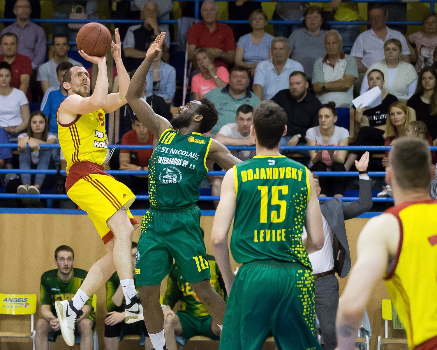 KB Košice vs. BK Levickí Patrioti, Vladimir Djordjevič (5) (Foto: Jäzva)