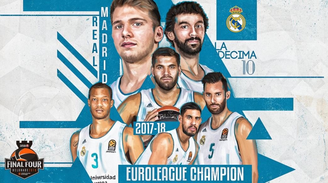 Real jubilejný desiatykrát ovládol Euroligu. Obradovič si na rekord musí počkať