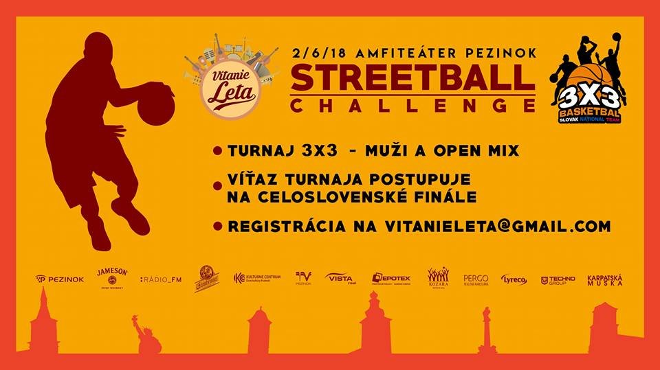 Cez víkend sa bude v Pezinku vítať leto streetballom