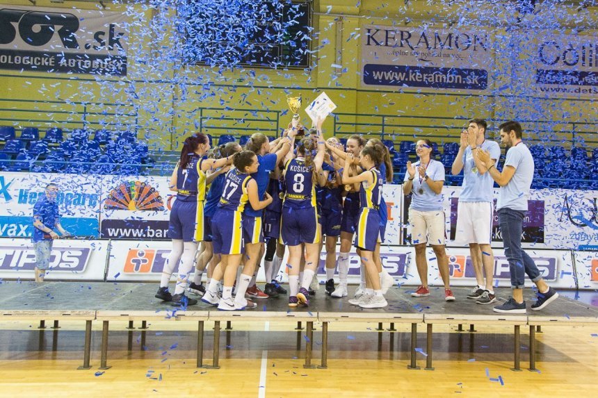 Young Angels Košice pridali titul aj v kategórii staršie žiačky