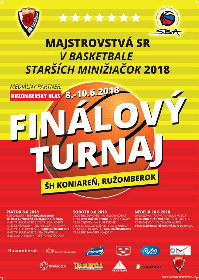 Sledujte LIVE majstrovstvá SR starších MINI žiačok