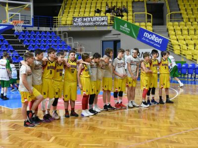 Chlapci U14 z klubu ŠBK Handlová sa zúčastnili na turnaji CEYBL v Opave