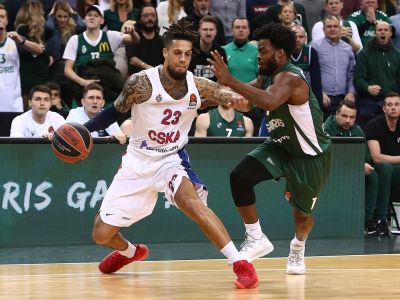 VIDEO: Žalgiris včera v Kaunase podľahol CSKA o päť bodov