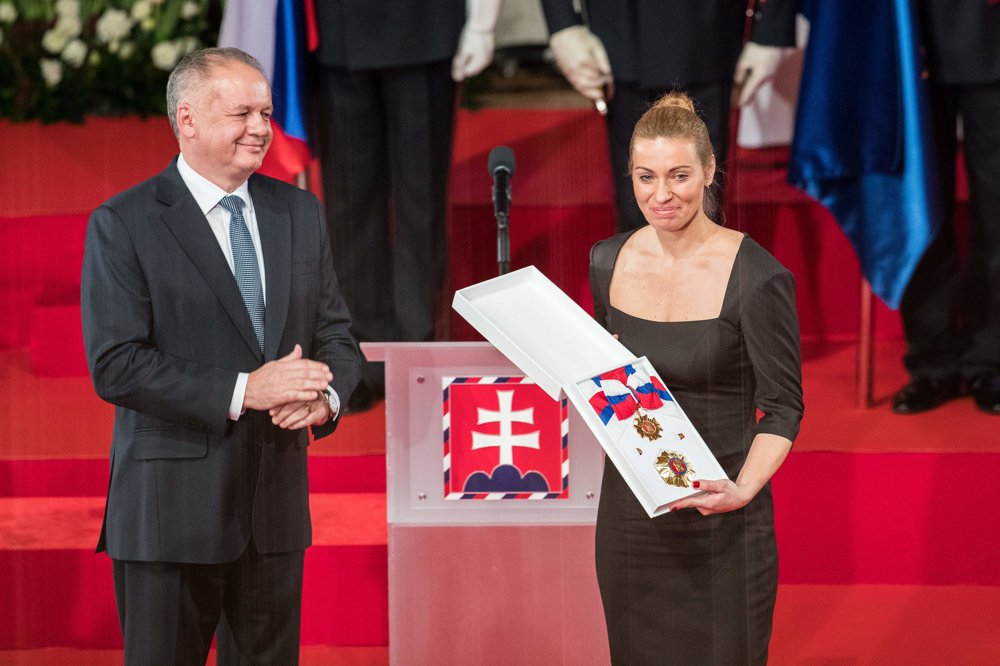 Zuzanu Žirkovú ocenil prezident Andrej Kiska Radom Ľudovíta Štúra I. triedy
