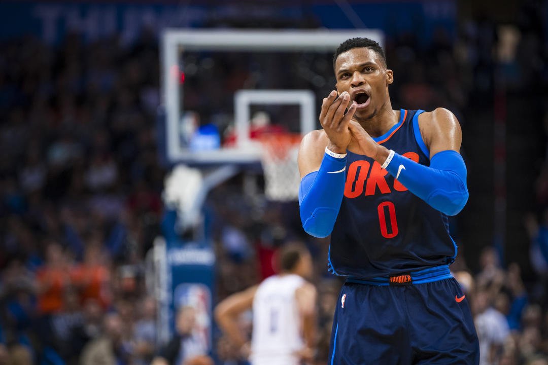 VIDEO: Fantastický Westbrook! Mal 20/20/20 zápas a po 50 rokoch napodobnil Chamberlaina