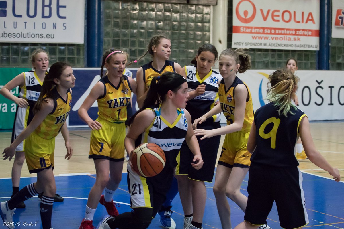 Finálový turnaj Majstrovstiev SR Mladších žiačok U13 – 2. deň