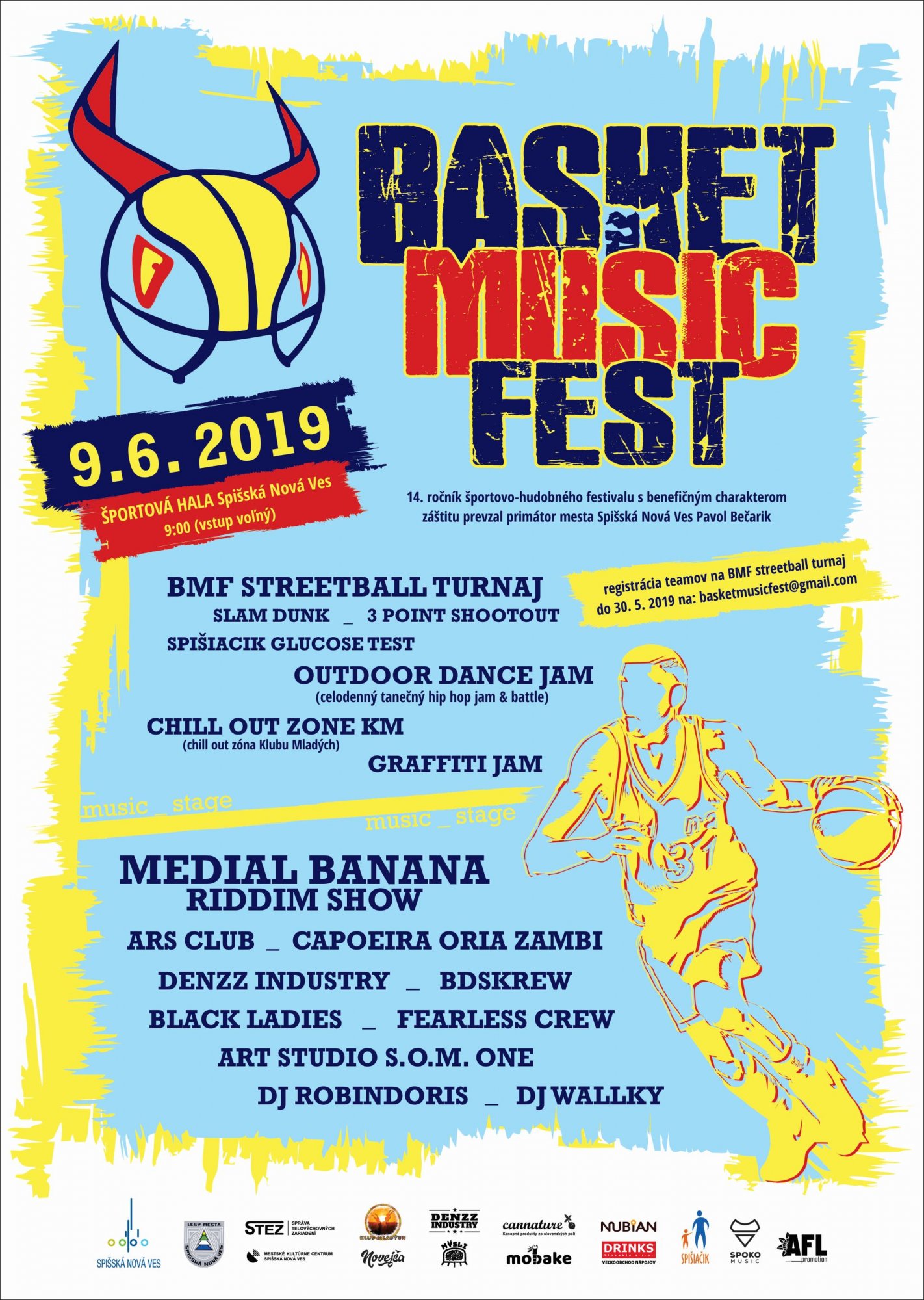 V nedeľu sa na Spiši uskutoční Basket Music fest 2019