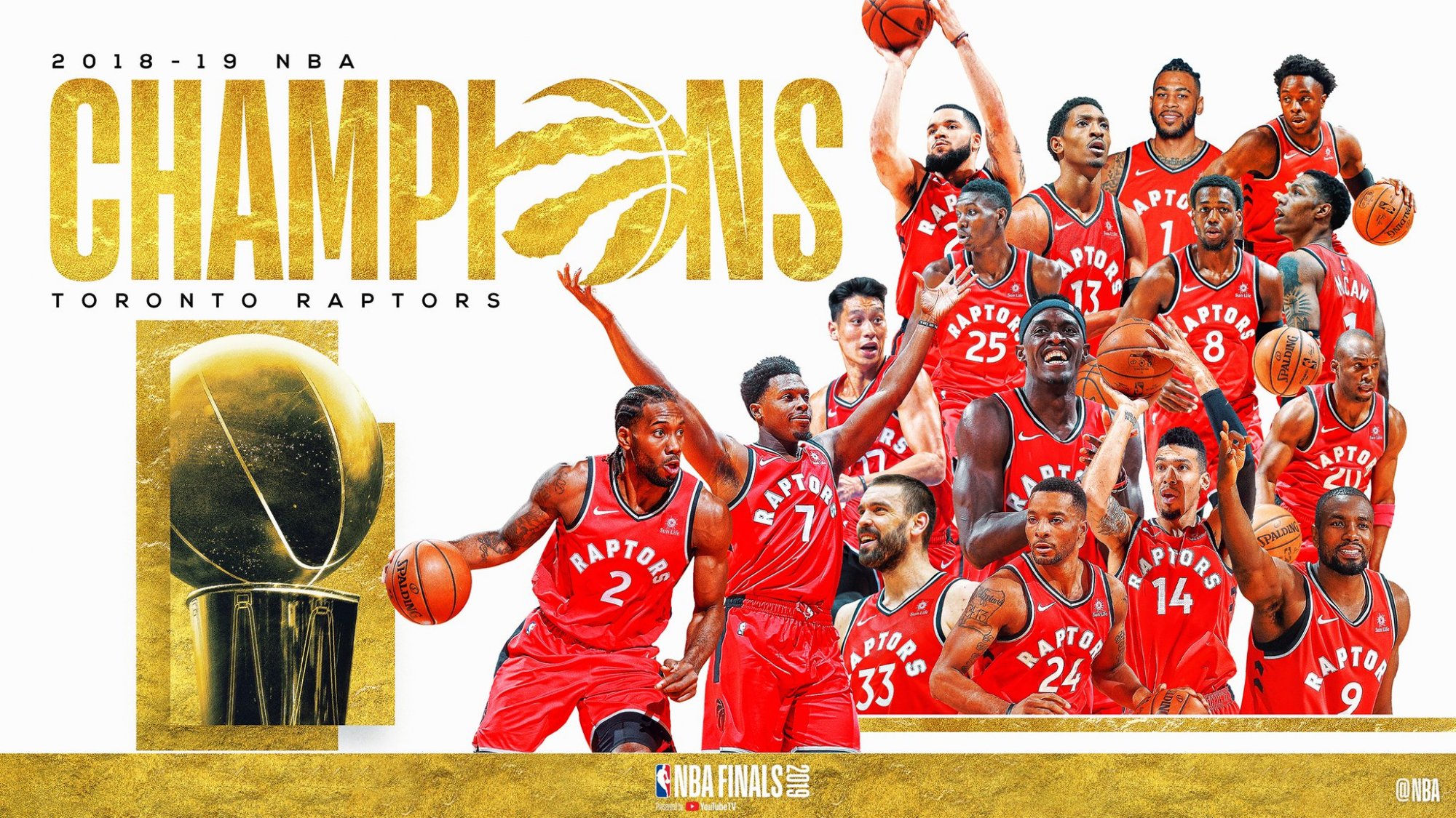 Toronto oslavuje prvý titul šampiónov v NBA