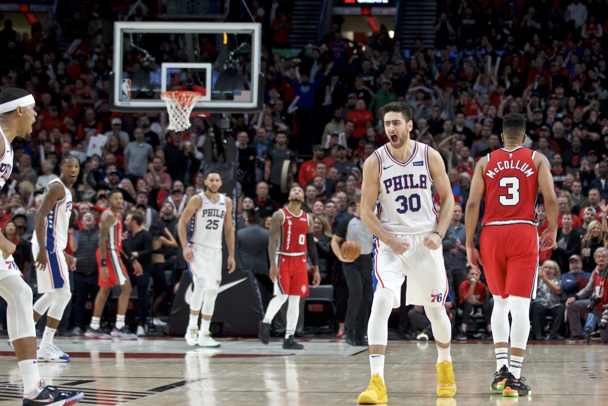 VIDEO: Sixers stále nezdolaní, v Portlande rozhodol trojkou v poslednej sekunde Korkmaz