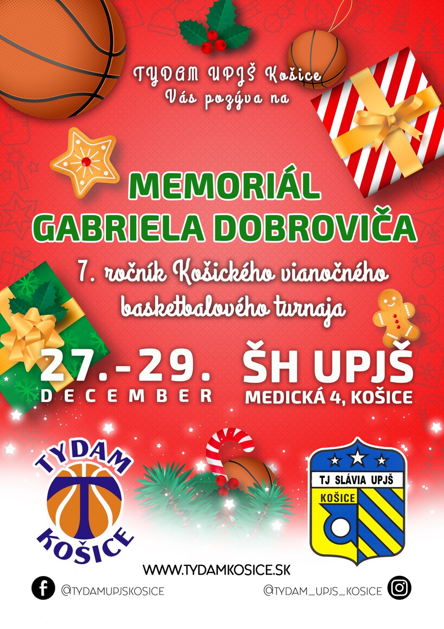V Košiciach sa uskutoční vianočný turnaj Memoriál Gabriela Dobroviča