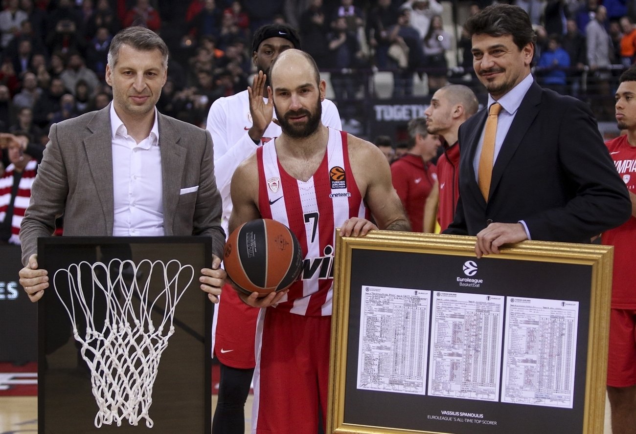 Iba raz v živote dal viac ako 30 bodov. Aj napriek tomu je Spanoulis kráľ strelcov