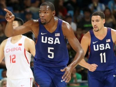 Američania deklasovali Čínu, Durant: Solídny výkon na úvod