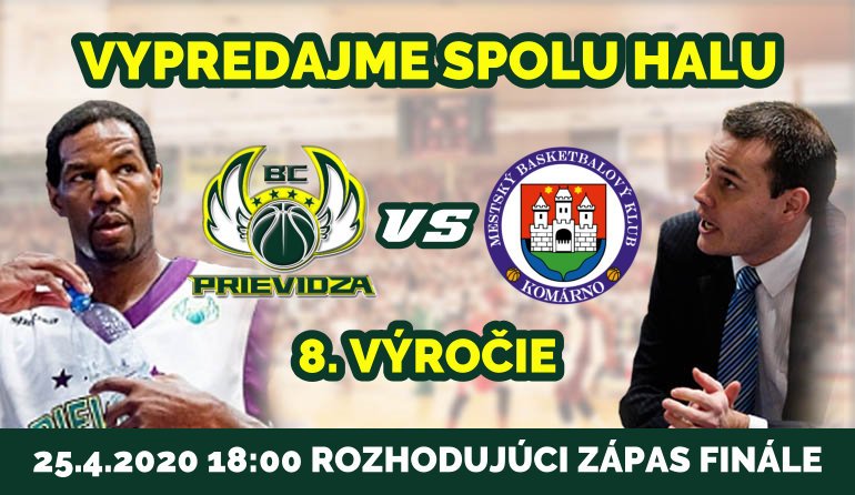 Prievidzskí fanúšikovia, ukážte sa! Kúpte si lístok na finále a podporte klub