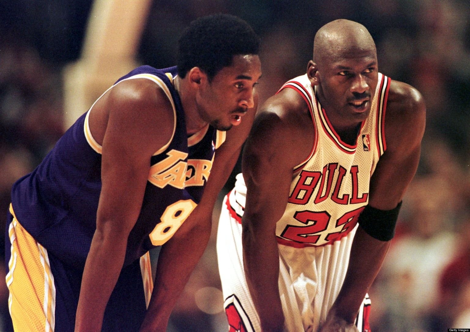 Kobe Bryant, Michael Jordan (Foto: nba.com)