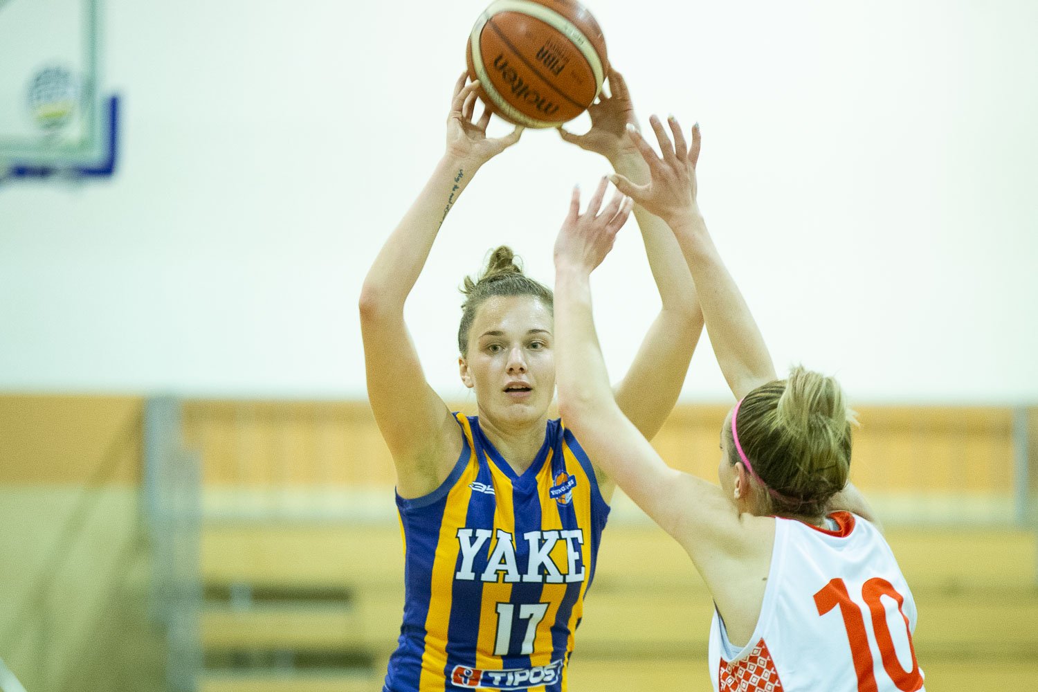 Olimpia Grodno (BLR) vs. Young Angels Košice, Vanda Kozáková (17) (Foto: fb EWBLeague)