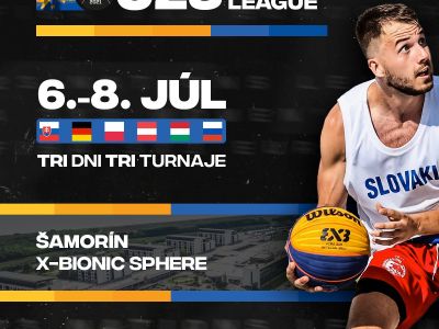 Príde aj kontinentálna elita. Šamorín hostí prestížny turnaj v trojkovom basketbale