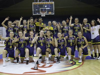 Majstrom Slovenska v kategórii Starších žiačok sú basketbalistky Young Angels