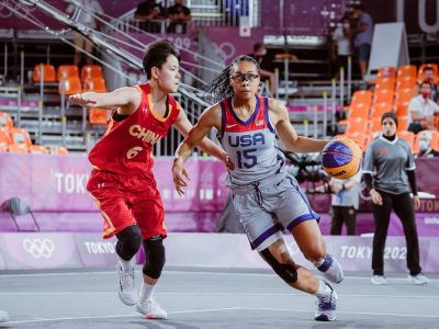 Američanky sú v 3×3 po prvých dňoch na olympiáde stopercentné