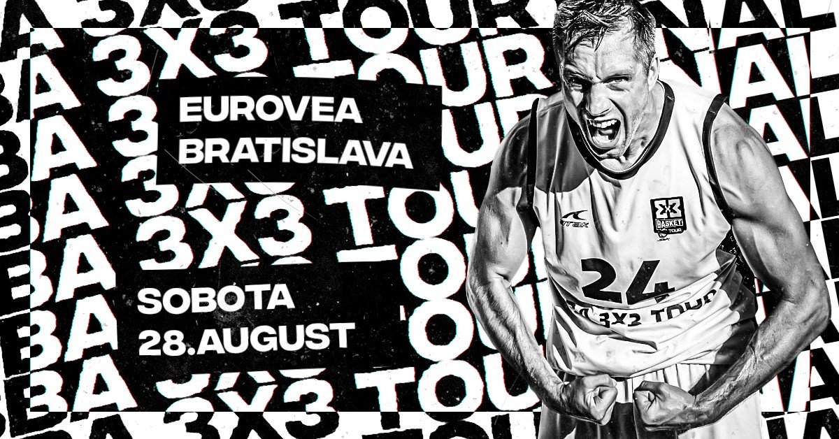 SBA 3×3 Tour smeruje do finále. Seriál vyvrcholí tento víkend v Bratislave