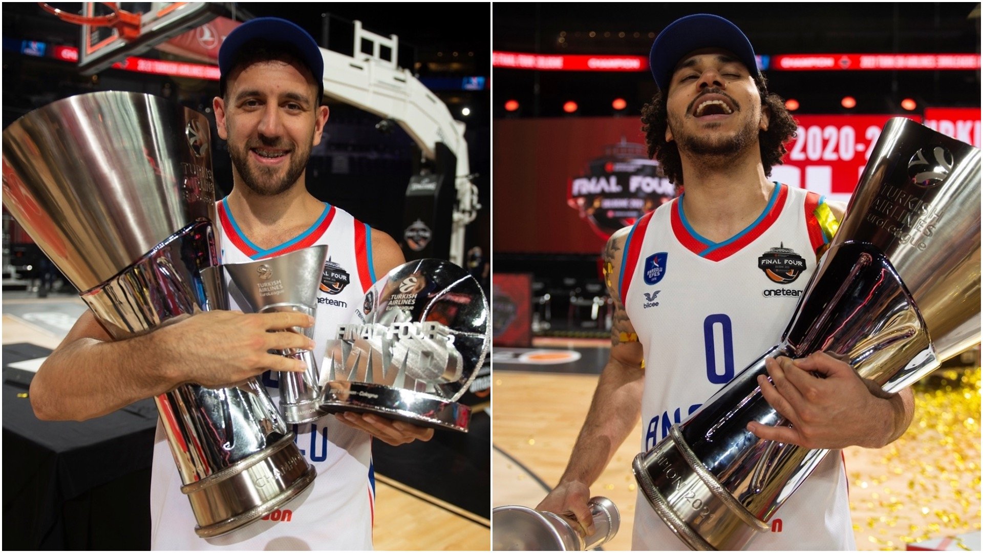 Obaja prišli pred tromi rokmi, Anadolu Efes dotiahli k historickému titulu Micič a Larkin