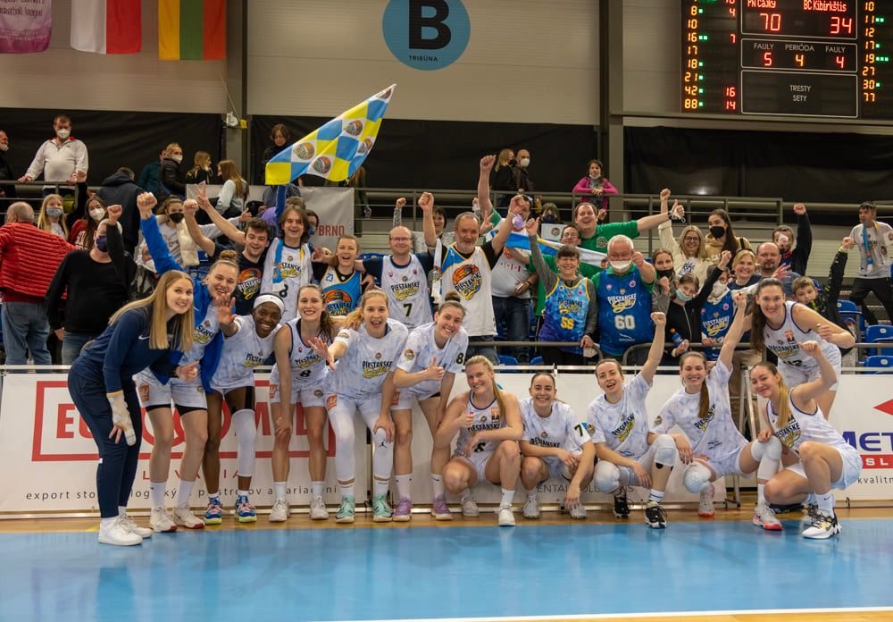 Piešťanské Čajky do finále EWBL, súperovi dovolili len 34 bodov
