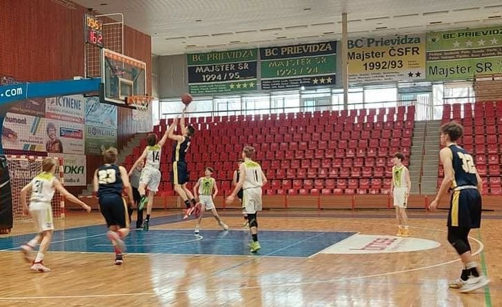 Na čele tabuľky skupiny GOLD starších žiakov Žiar nad Hronom