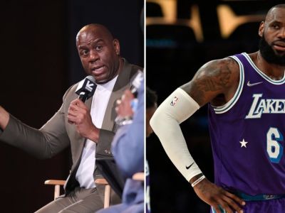 Magic Johnson obvinil z katastrofálneho rozhodnutia Lakers aj LeBrona Jamesa