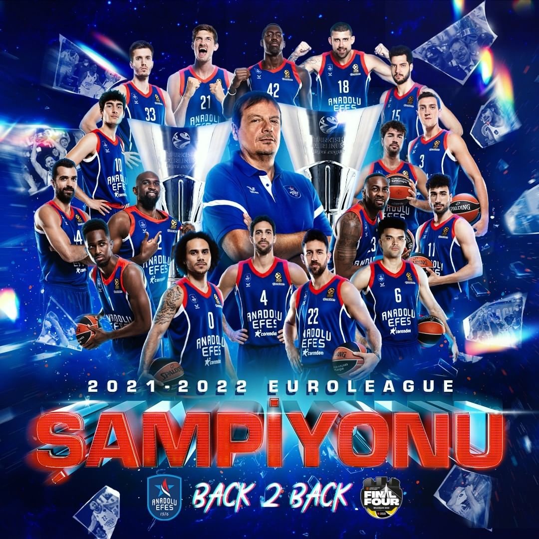 Anadolu Efes Istanbul obhájil titul v Eurolige