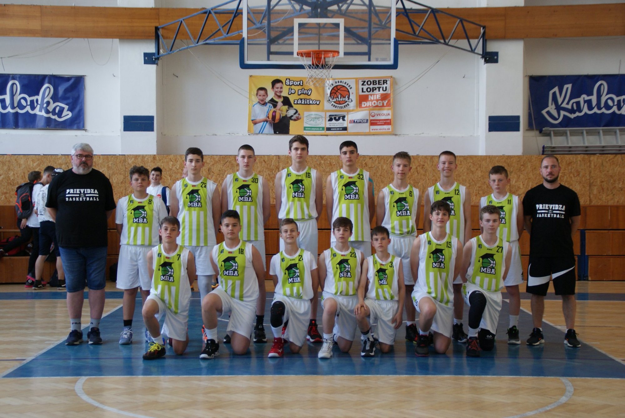 M-SR Mladší žiaci U13: Titul si vezie domov družstvo MBA Prievidza, striebro patrí B.S.C. a bronz Interu