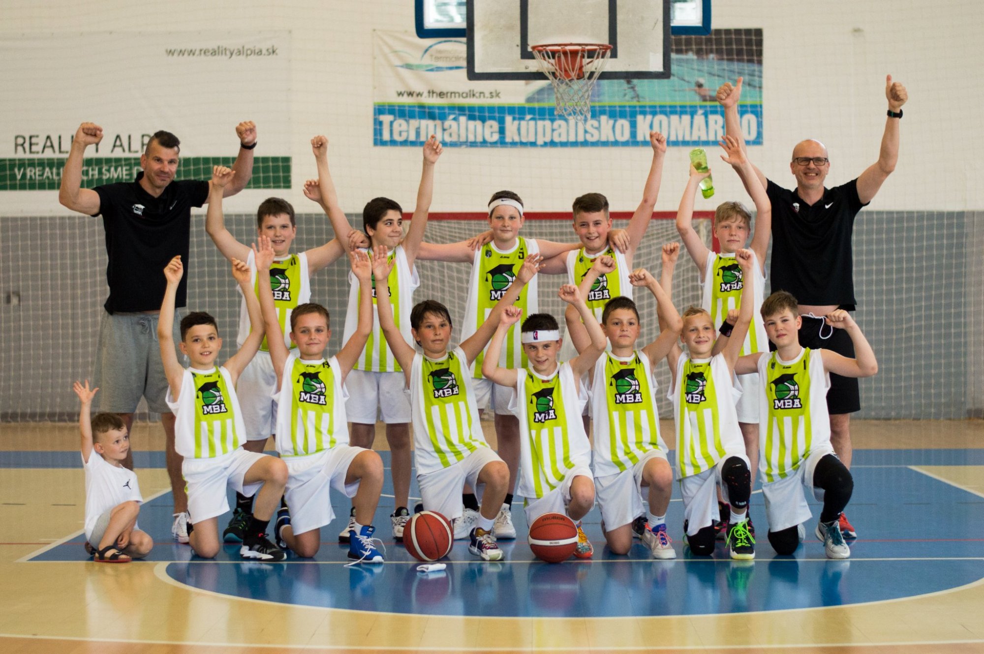 M-SR Mladší minižiaci U11: Prvenstvo pre MBA Prievidza, striebro pre B.S.C. Bratislava a bronz pre Komárno