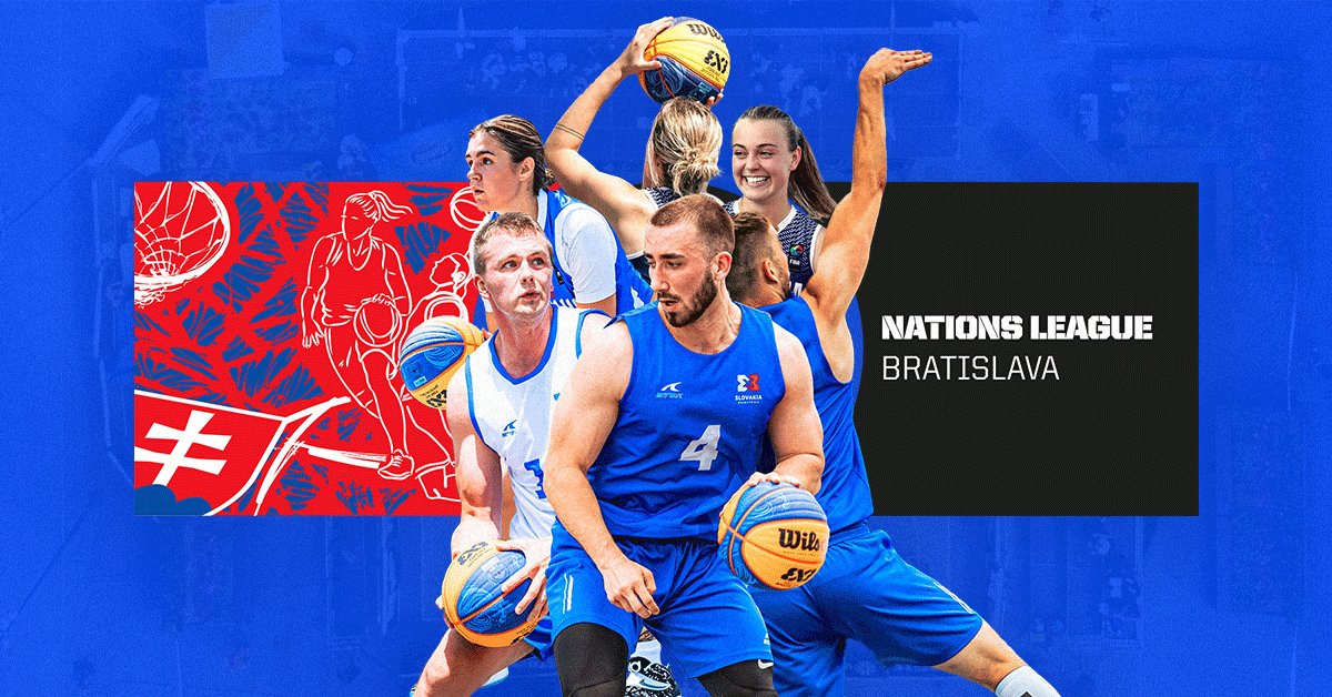 Ženy na FIBA 3×3 Women’s Series, FIBA 3×3 Nations League opäť v Bratislave