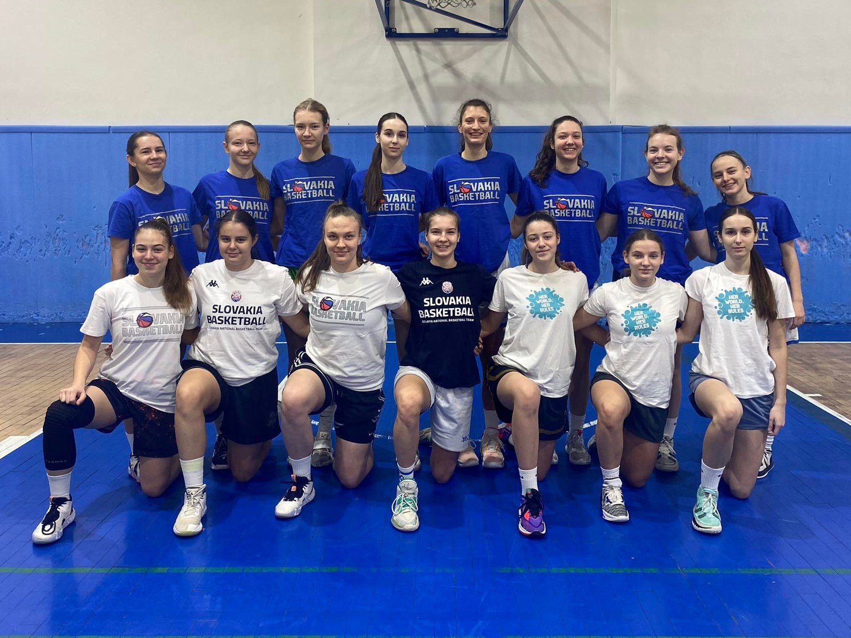 Reprezentačná šestnástka sa stretla na prípravnom zraze v Košiciach