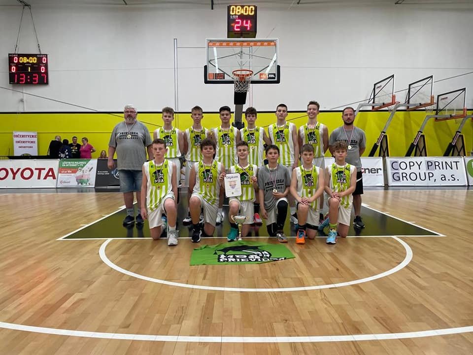 NAŽIVO/M-SR Mladší žiaci U13: Zlato pre Prievidzu, striebro pre Košice, bronz pre Inter