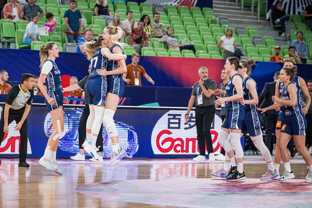 Päť poznatkov z prvej výhry Sloveniek na EuroBaskete