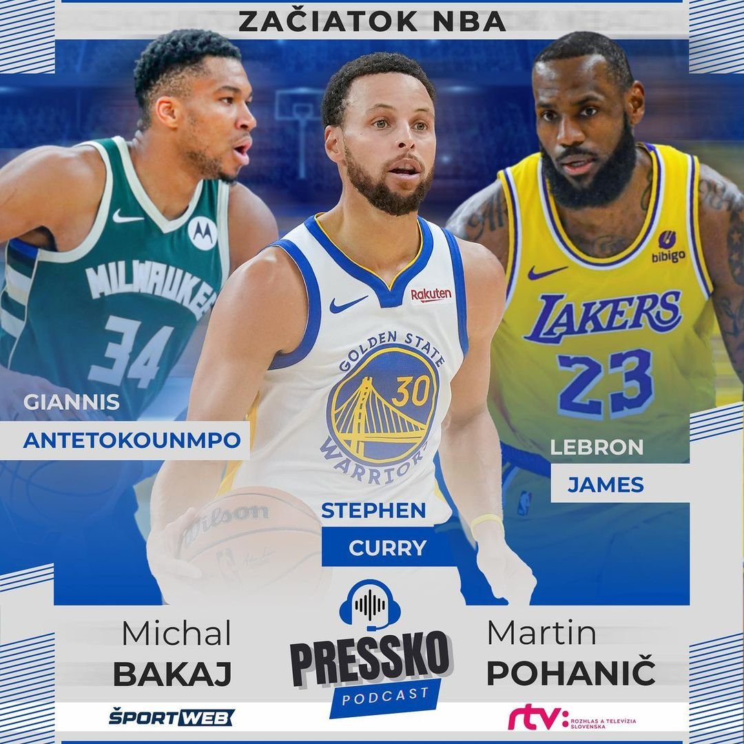 PODCAST: Basket.sk a RTVS spojili sily. Vypočujte si Pressko nielen o NBA