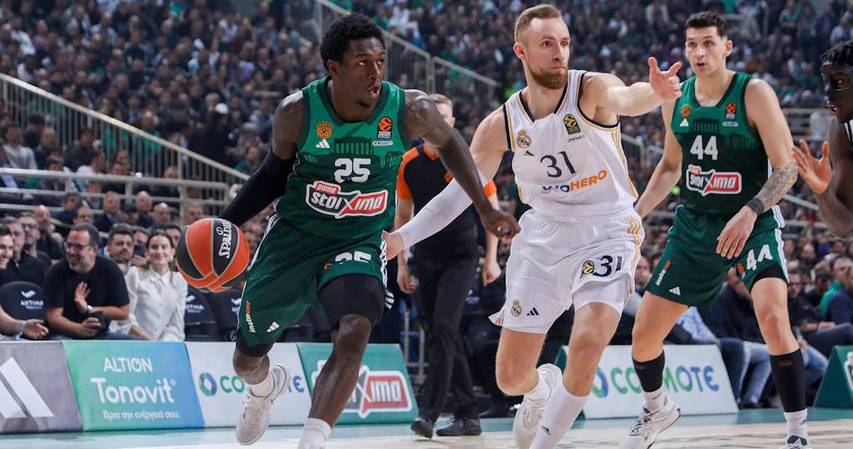 VIDEO: Panathinaikos povolil obhajcom z Realu Madrid len 26 bodov za polčas a ovládol Euroligu