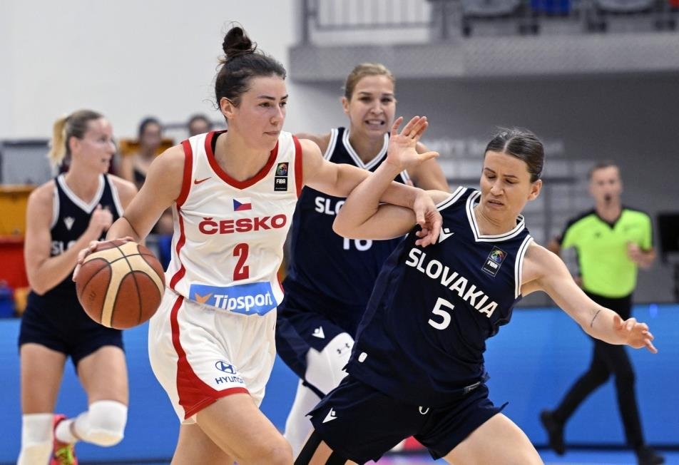 Slovenky prehrali v príprave s Českom o 25 bodov