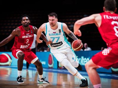 Olympijská kvalifikácia: Slovinci aj s Dončičom v zostave prehrali jasne s Chorvátskom