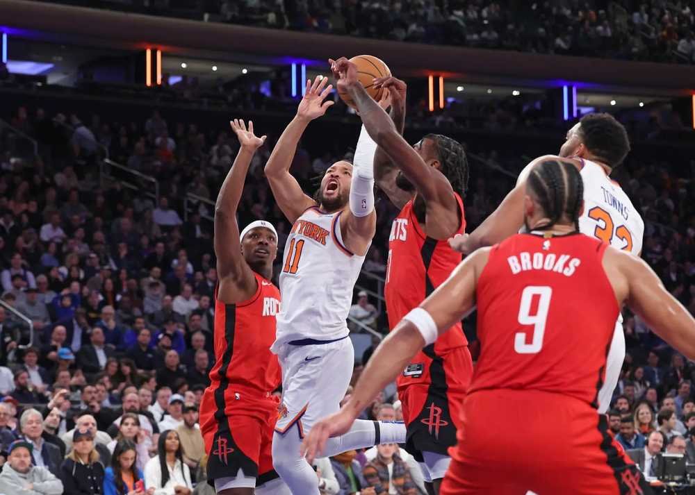 VIDEO: 42 bodov Brunsona viedlo k výhre Knicks nad Rockets