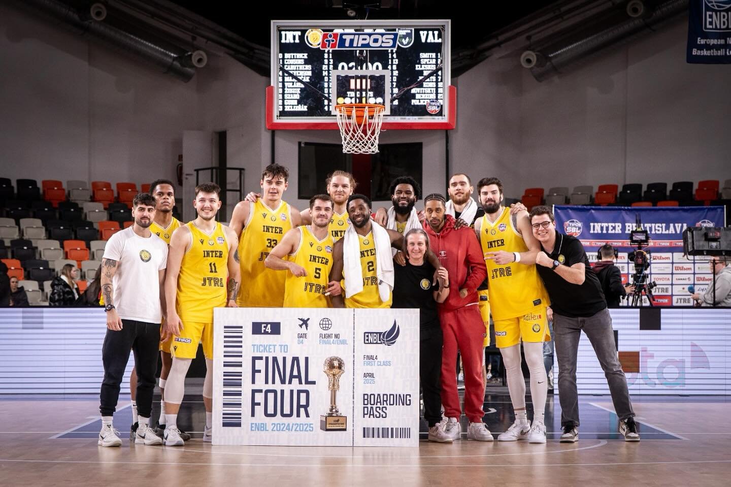 Bilancia Interu 10-0 volá po rešpekte. Žlto-čierni chcú turnaj Final4 doma, možno príde aj Gavel